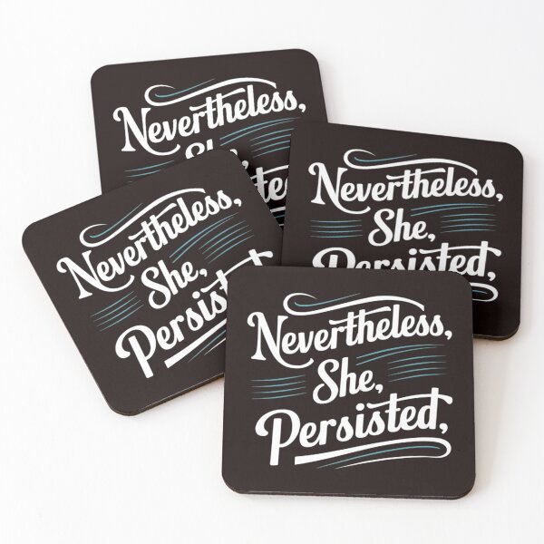 Item preview, Nevertheless She Persisted  designed and sold by Vibify.