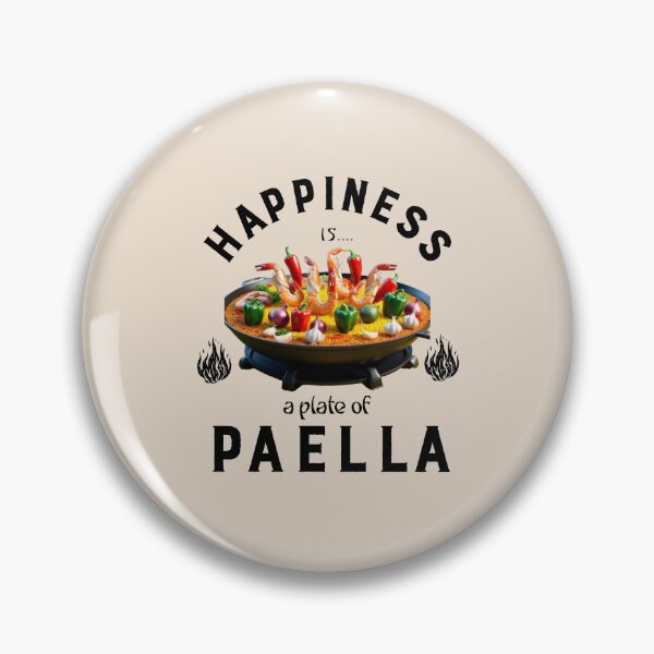 Item preview, La felicidad es un plato de paella. designed and sold by AldeaPod.