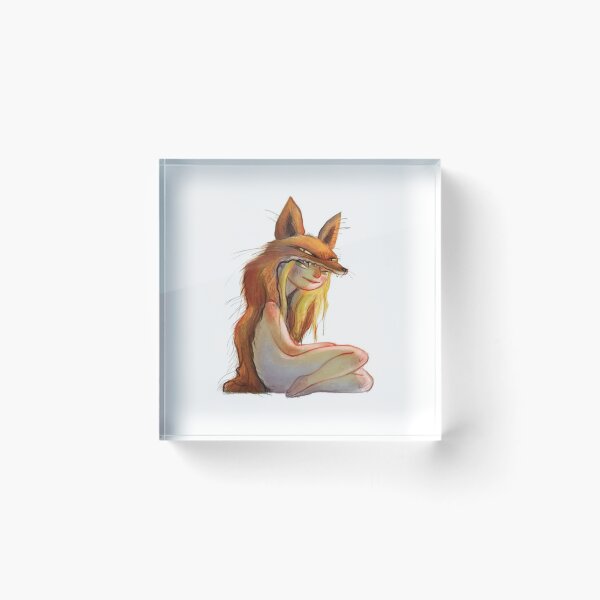 Item preview, Enigmatic Fox Girl	 designed and sold by lesanverp.