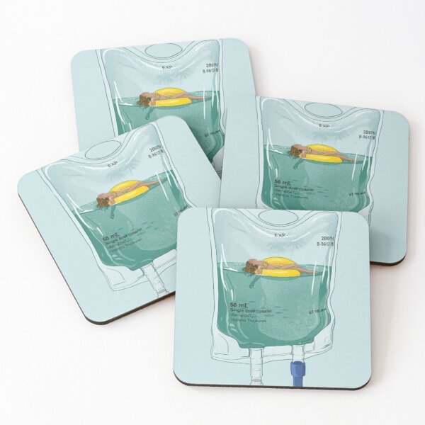 Item preview, IV Bag Vacation Surreal Art designed and sold by daubuoinayy.
