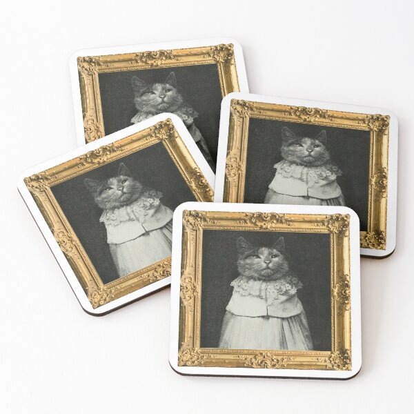 Item preview, Vintage Cat In a Dress designed and sold by Blade & Bloom.