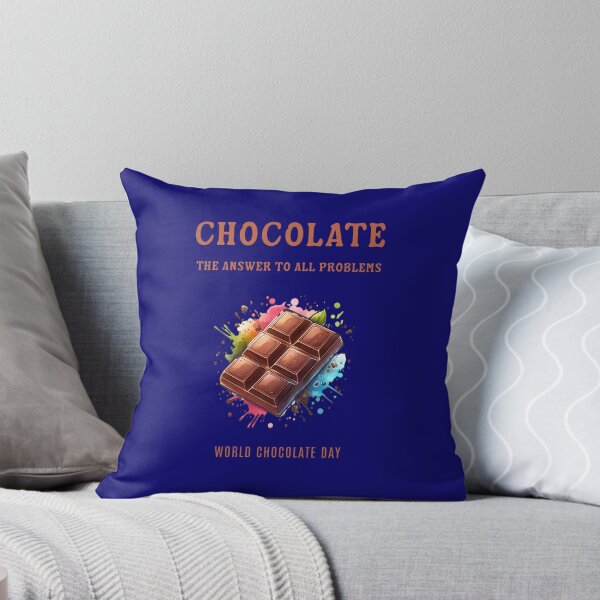 Item preview, Chocolate, the answer to all our problems - World Chocolate Day designed and sold by Pflugart.