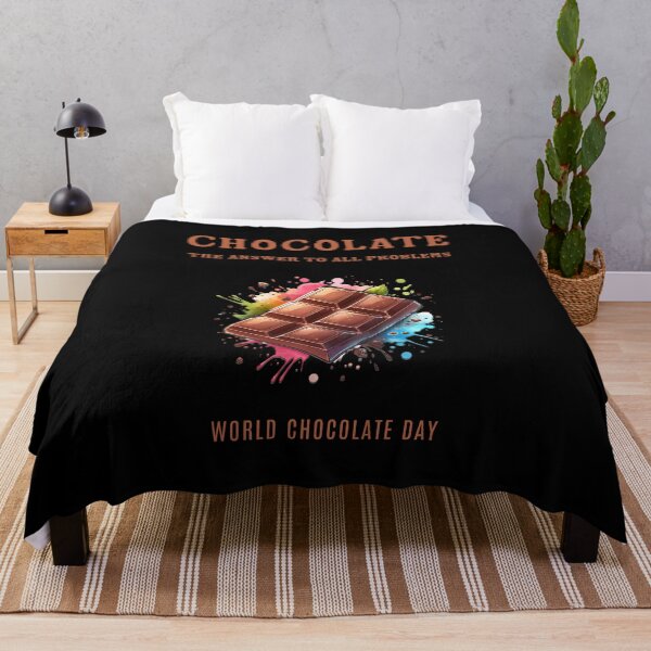 Item preview, Chocolate, the answer to all our problems - World Chocolate Day designed and sold by Pflugart.