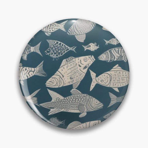 Item preview, Fish pattern designed and sold by ZibaCentralShop.