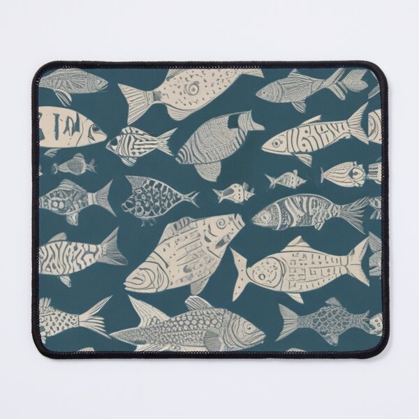 Item preview, Fish pattern designed and sold by ZibaCentralShop.