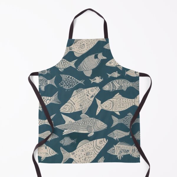 Item preview, Fish pattern designed and sold by ZibaCentralShop.