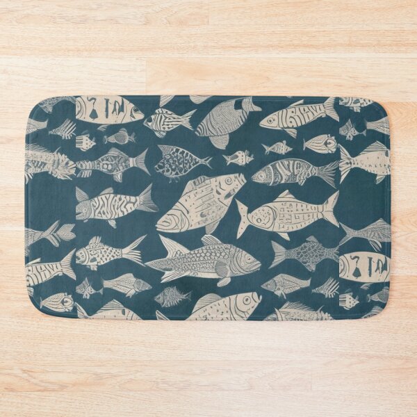 Item preview, Fish pattern designed and sold by ZibaCentralShop.