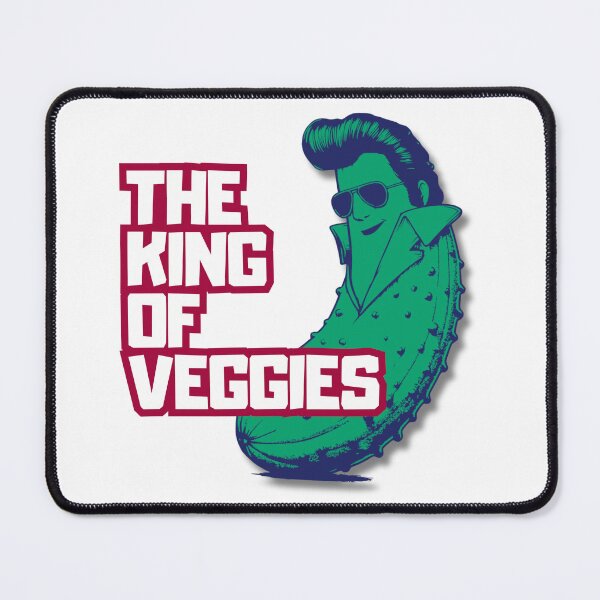Item preview, The King of Veggies! Cucumber King Art Print Not Only for Vegetarians designed and sold by Kubala.