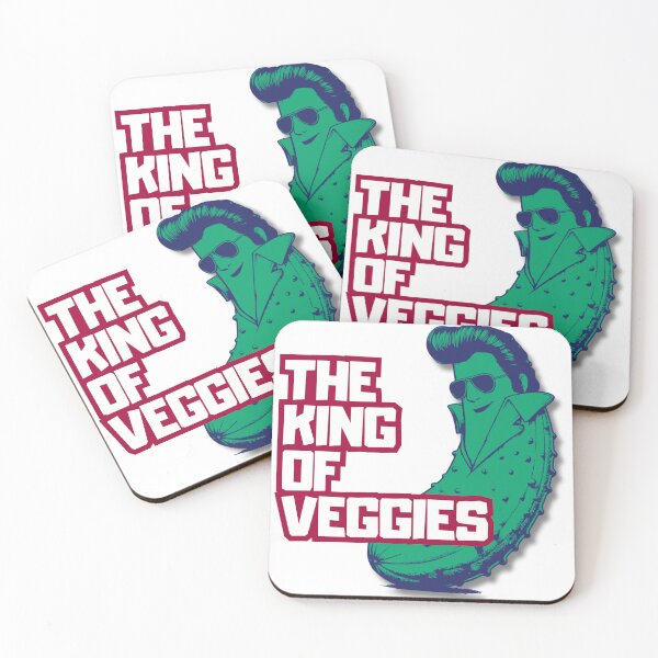 Item preview, The King of Veggies! Cucumber King Art Print Not Only for Vegetarians designed and sold by Kubala.