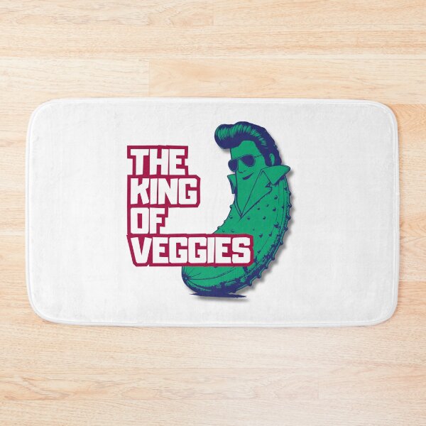 Item preview, The King of Veggies! Cucumber King Art Print Not Only for Vegetarians designed and sold by Kubala.