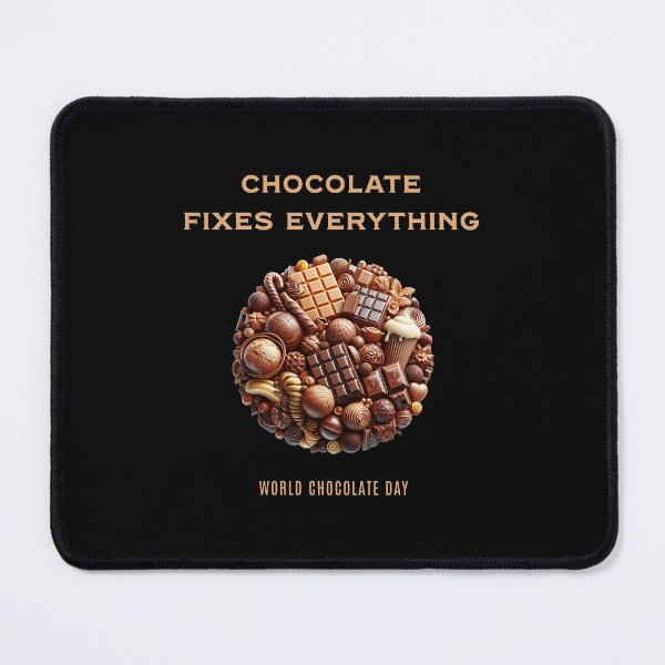 Item preview, Chocolate fixes everything - World Chocolate Day designed and sold by Pflugart.