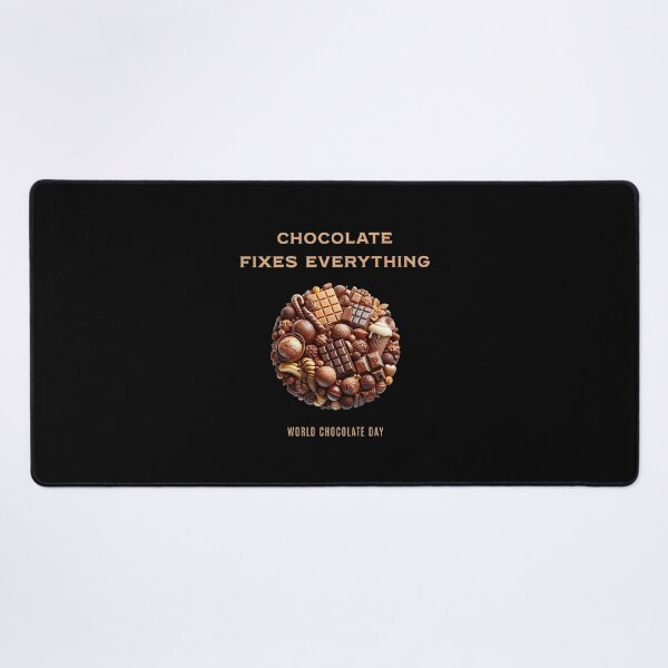 Item preview, Chocolate fixes everything - World Chocolate Day designed and sold by Pflugart.