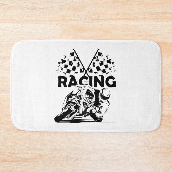 Item preview, Motorcycle Racing Flag Moto Racetrack Symbol Biker Symbol designed and sold by AndreMi.