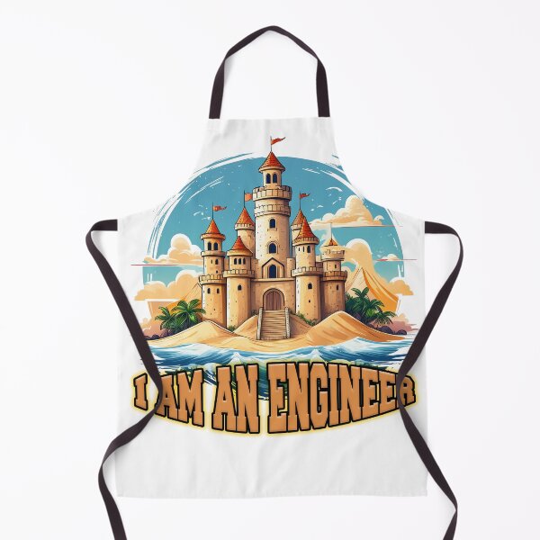 Item preview, I'm an Engineer Sandcastle T-Shirt designed and sold by lando218.