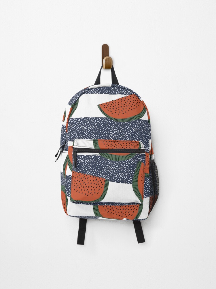 Thumbnail 1 of 3, Backpack, Watermelon Pattern designed and sold by UrbanCult-Store.