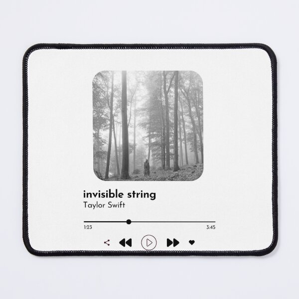 Item preview, invisible string currently listening taylor swift designed and sold by takeruthtothelakes.