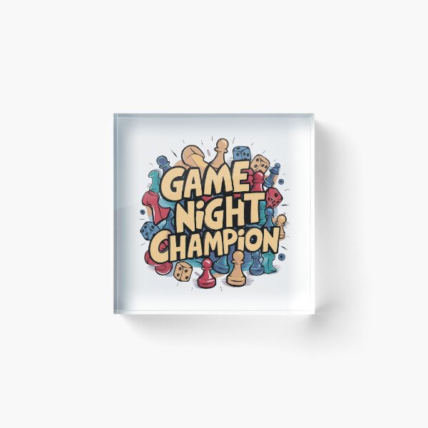 Item preview, Game Night Champion - Fun Board Games designed and sold by behnay.