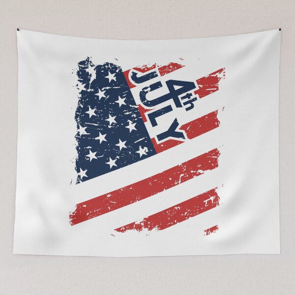 Item preview, 4th July USA Independence Day Graphics  with American Flag designed and sold by -WaD-.