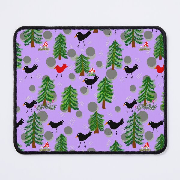 Item preview, Trees and birds_summer designed and sold by NeonEye-Designs.