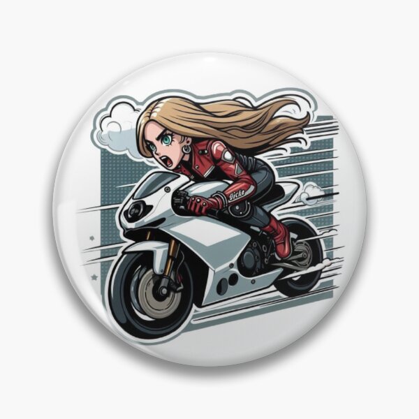 Item preview, Biker Girl : Automotive Merchandise -  designed and sold by InfmsCorp.