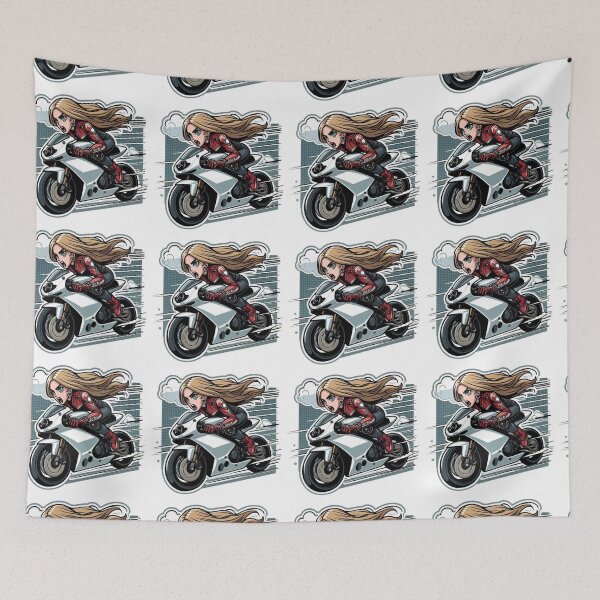 Item preview, Biker Girl : Automotive Merchandise -  designed and sold by InfmsCorp.