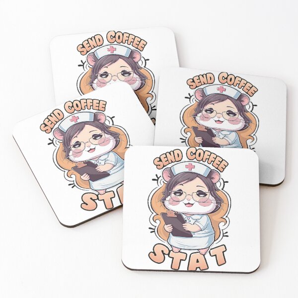 Item preview, Send coffee stat designed and sold by BlissfulBlossom.