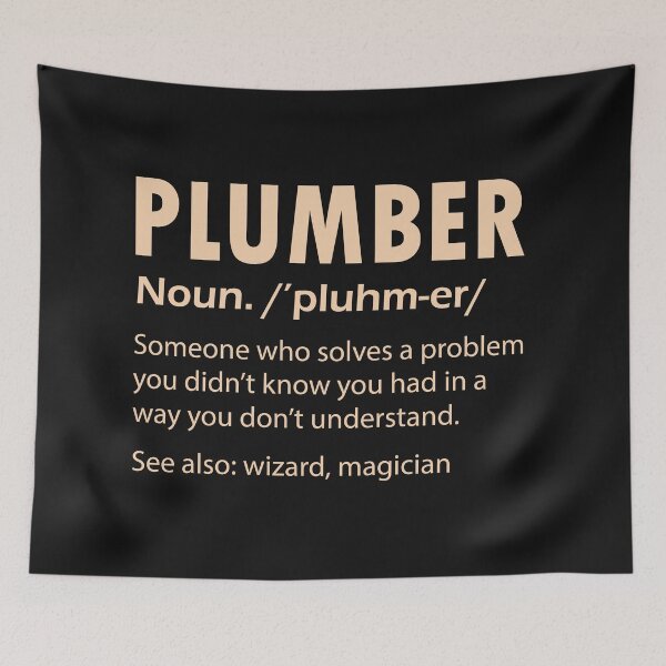 Item preview, Plumber Non-plumber Someone / Plumbing / plumb designed and sold by Tee Hub.