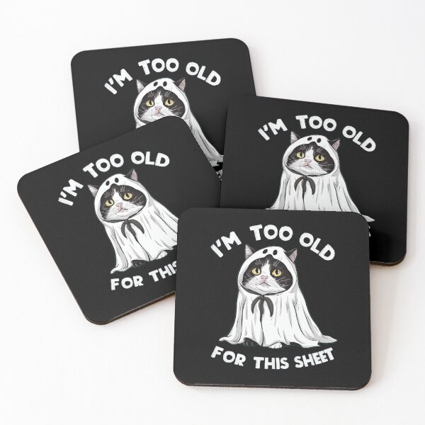 Item preview, I’m Too Old For This Sheet designed and sold by Buntrockstore.