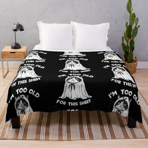Item preview, I’m Too Old For This Sheet designed and sold by Buntrockstore.