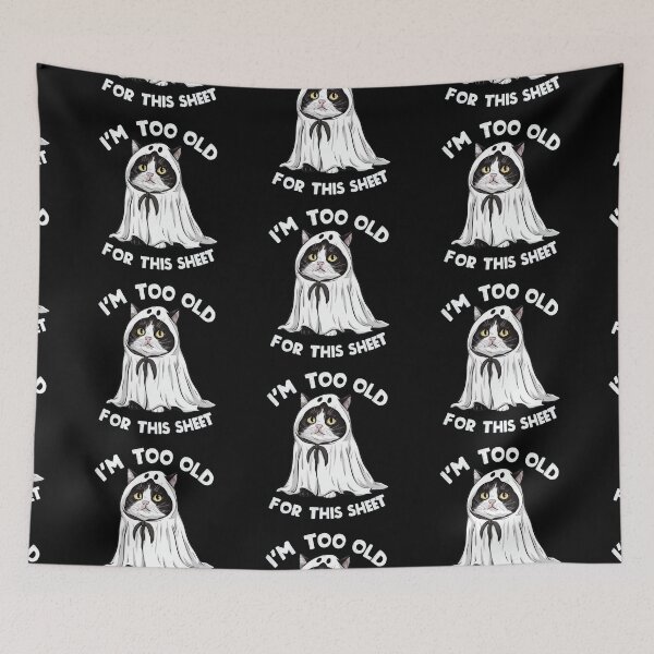 Item preview, I’m Too Old For This Sheet designed and sold by Buntrockstore.