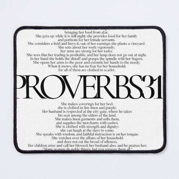 Item preview, Proverbs 31:10-31 NIV designed and sold by Siyona Wongkongkaew.