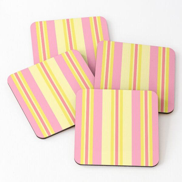 Item preview, Rayas de diferentes anchos, rosa, amarillo y amarillo claro. designed and sold by Alex  Blud.