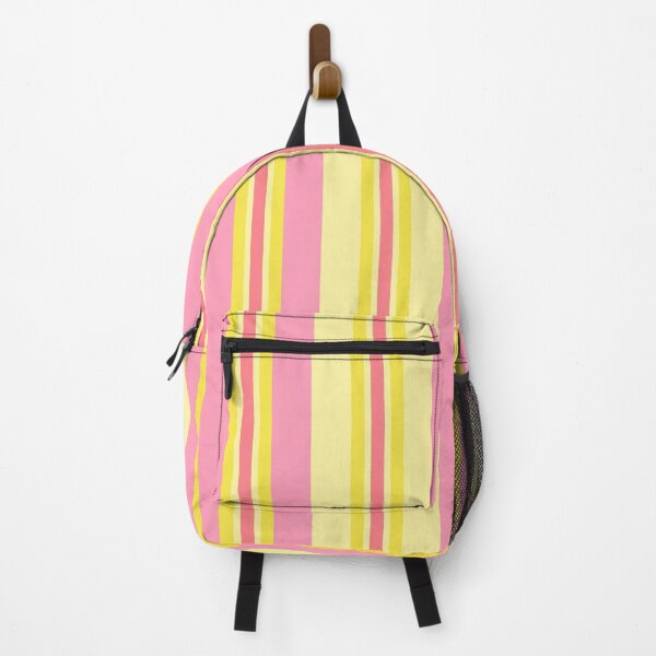 Item preview, Stripes of different widths, Pink, yellow and light yellow designed and sold by Alex  Blud.