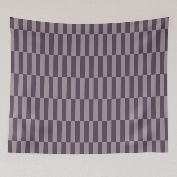 Item preview, Bold Vertical shifted Stripes - lavender and plum designed and sold by colorofmagic.