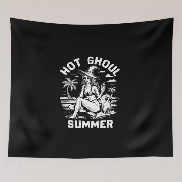 Item preview, Hot Ghoul Summer designed and sold by Buntrockstore.
