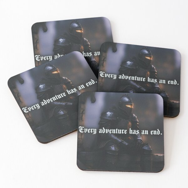 Item preview, Every Adventure Has An End Knight designed and sold by JSonGreen.