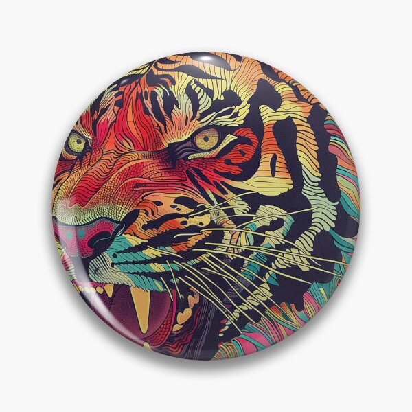 Item preview, Tiger Illustration Art designed and sold by nomiraclehere.