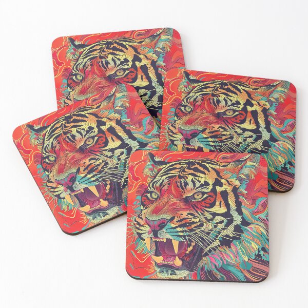 Item preview, Tiger Illustration Art designed and sold by nomiraclehere.