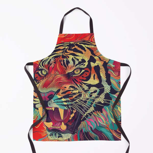 Item preview, Tiger Illustration Art designed and sold by nomiraclehere.