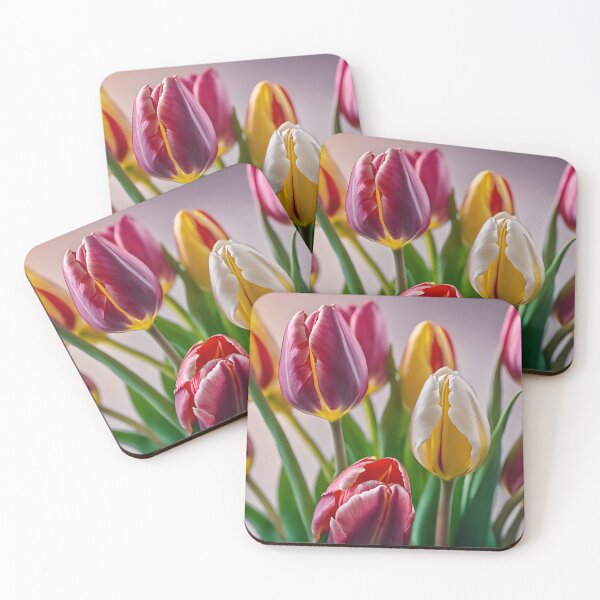 Item preview, Tulips blooming in all the colors of spring. designed and sold by kengshutters.