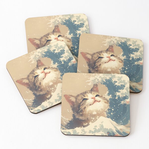 Item preview, Wave-Rider: The Sea's Feline Guardian designed and sold by Cat-Wave-Dream.