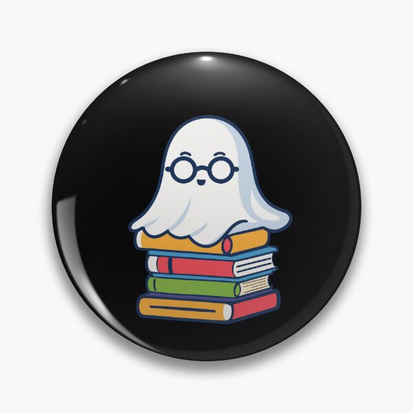 Item preview, Reading Halloween Ghost Cute Bookworm Lover designed and sold by LuminOrb.