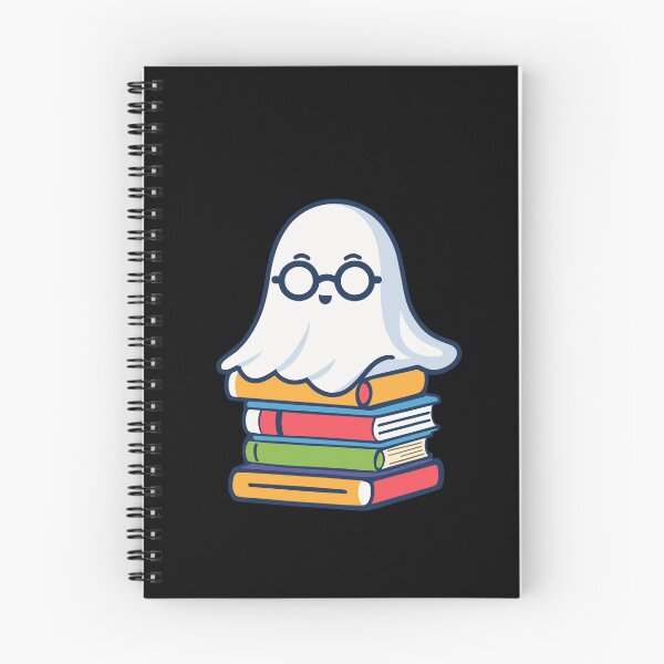 Item preview, Reading Halloween Ghost Cute Bookworm Lover designed and sold by LuminOrb.