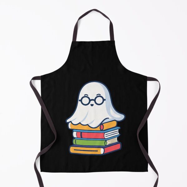 Item preview, Reading Halloween Ghost Cute Bookworm Lover designed and sold by LuminOrb.
