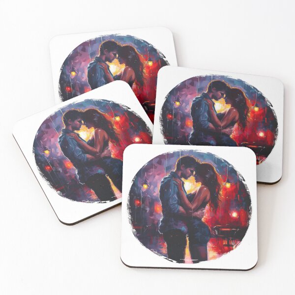 Item preview, Passionate Couple Dance, Watercolor Style designed and sold by TheDarkStone.
