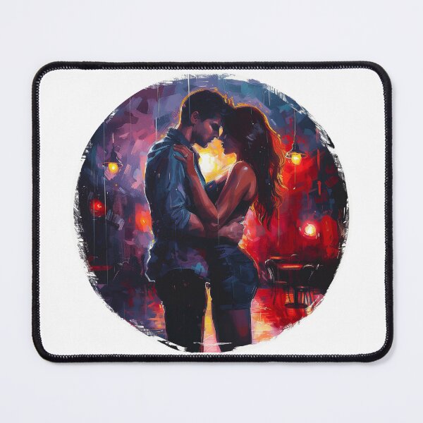 Item preview, Passionate Couple Dance, Watercolor Style designed and sold by TheDarkStone.
