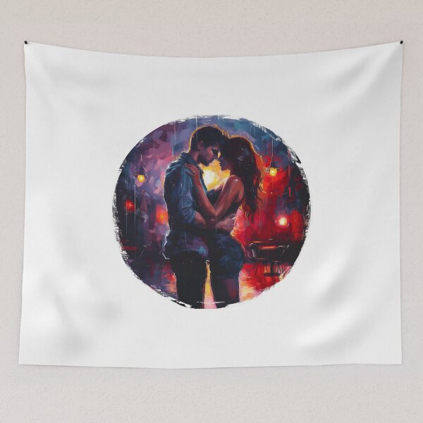 Item preview, Passionate Couple Dance, Watercolor Style designed and sold by TheDarkStone.