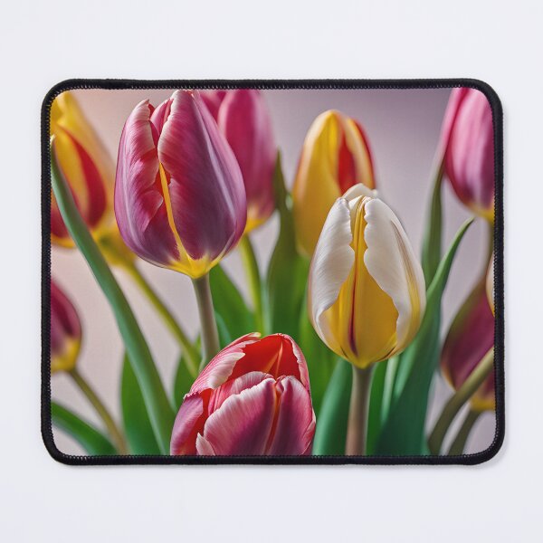 Item preview, Tulips blooming in all the colors of spring. designed and sold by kengshutters.