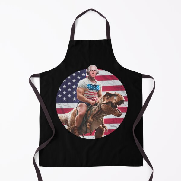 Item preview, George washington independence 4th of July dinosaur t-rex funny designed and sold by w1ckerman.