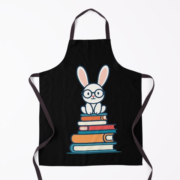 Item preview, Reading Bunny Enthusiastic Book Lover Bunny designed and sold by LuminOrb.